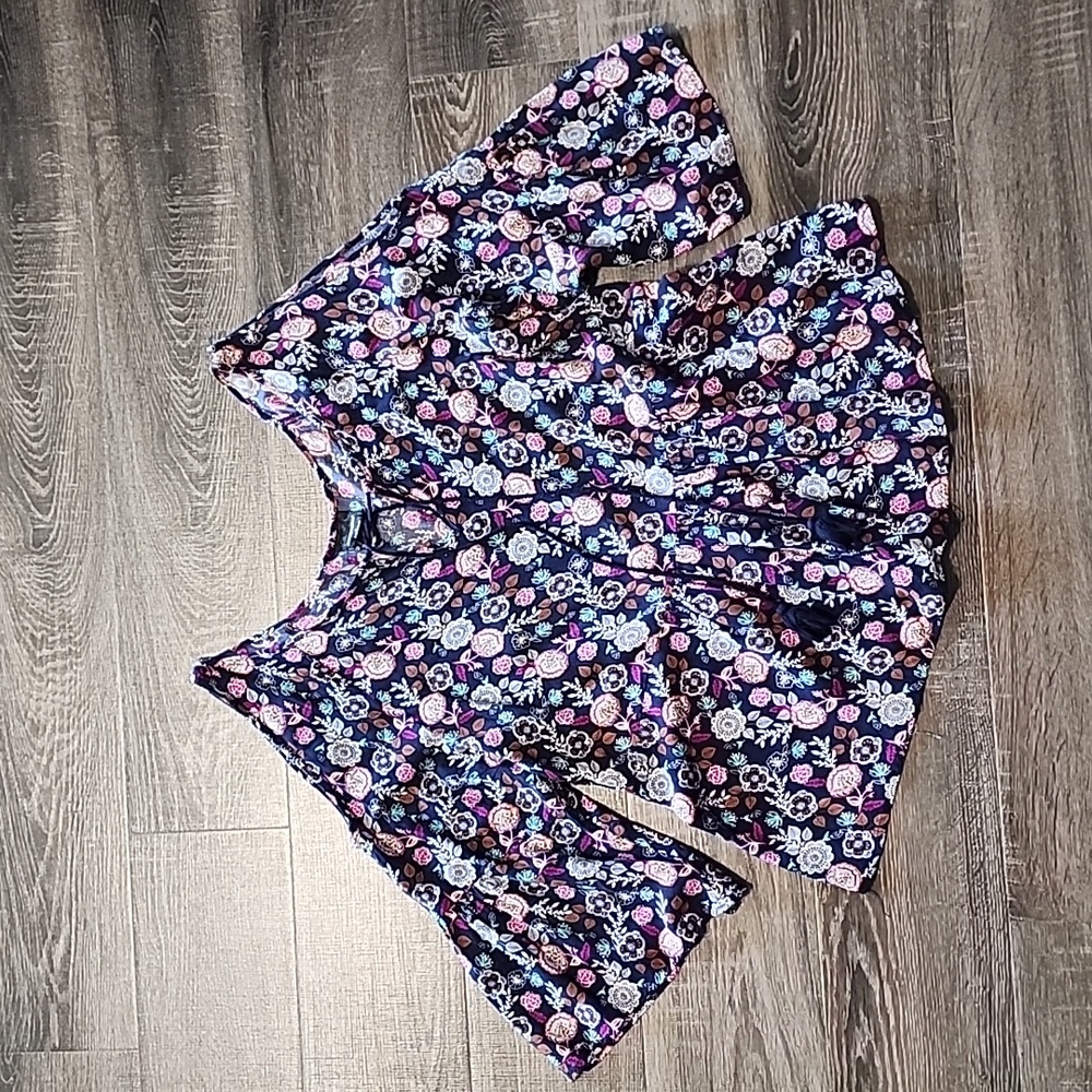 🦩 Wallpapher boho Cold shoulder Blouse 🦩